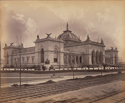 纪念馆百年博览会，1876年（明胶银版） 作者 美国摄影师