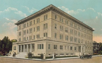 佛罗里达州迈阿密，约 1925 年：基督教青年会大楼（彩色照片） 作者 美国摄影师