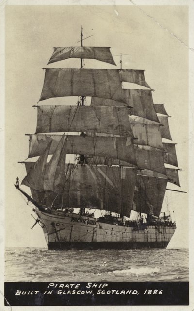 海盗船，建于苏格兰格拉斯哥，1886年 作者 美国摄影师