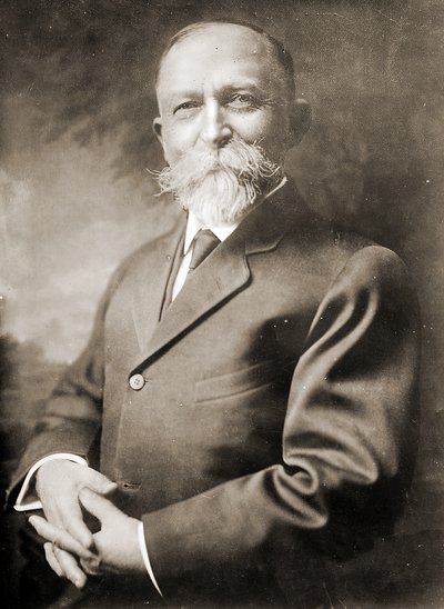 John Harvey Kellogg的肖像（1852年至1943年）（棕褐色照片） 作者 美国摄影师