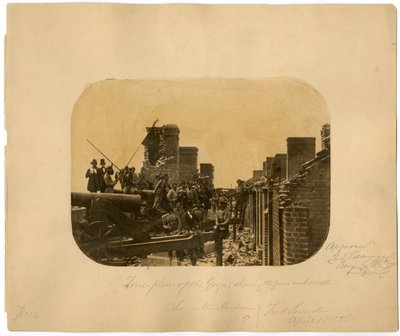 1861年被击败的联盟部队撤离萨姆特堡战役后的士兵 作者 美国摄影师