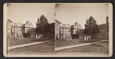 Stereoscopic views of the Oneida Community, c.1870 (b/w photo) 作者 美国摄影师