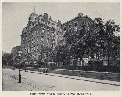 The New York Foundling Hospital (b/w photo) 作者 美国摄影师