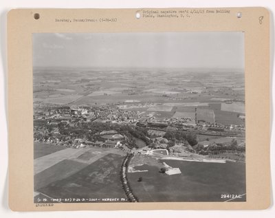 View of Hershey, Pennsylvania, 26th May 1931 (b/w photo) 作者 美国摄影师