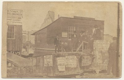WD Kerfoot Block，1871 作者 美国摄影师