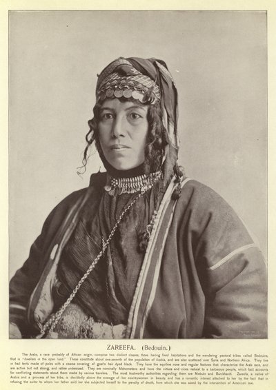 Zareefa，贝都因人 作者 美国摄影师