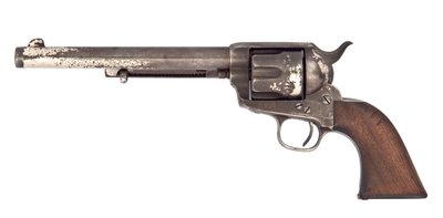 .44-40“ 1873型”六发单动式左轮手枪，柯尔特，哈特福德，1881年 作者 美国学校