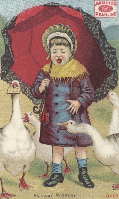 James Pyles Pearline的广告，1880年 作者 美国学校
