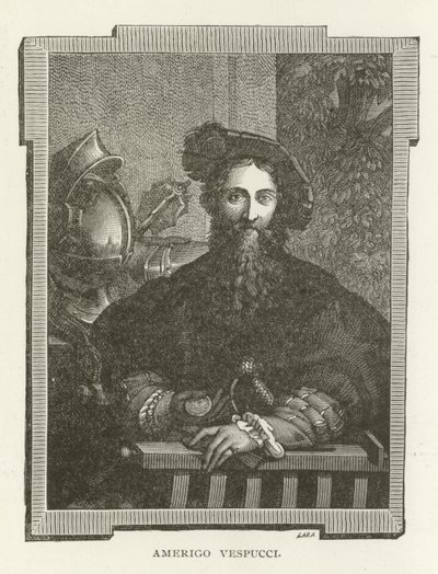Amerigo Vespucci 作者 美国学校