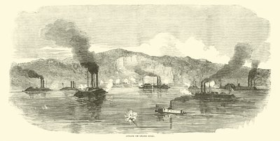 攻击大海湾，1863年4月 作者 美国学校