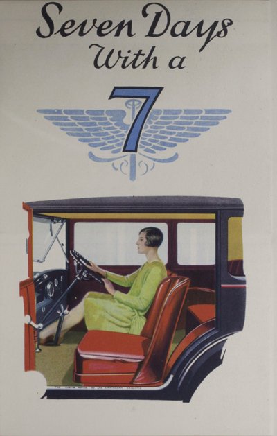 Austin Seven：七天，1930年七天 作者 美国学校