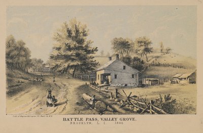 Battle Pass，Valley Grove，1866 作者 美国学校