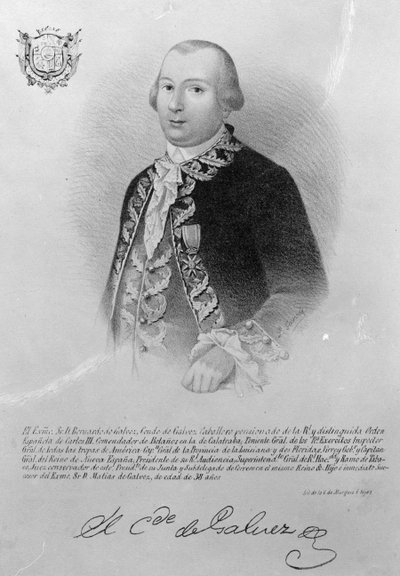 Bernardo de Galvez 作者 美国学校