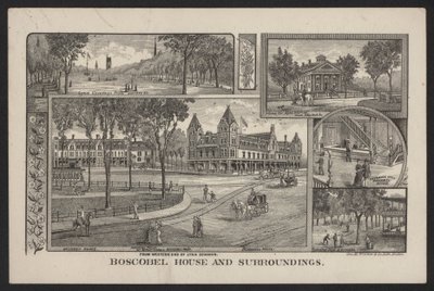 Boscobel House和周边地区 作者 美国学校