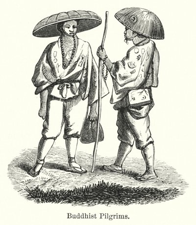 Buddhist Pilgrims (engraving) 作者 美国学校