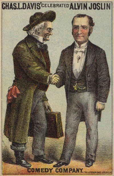 Chas L Davis庆祝Alvin Joslin 作者 美国学校