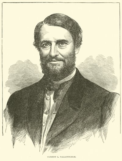 Clement L Vallandigham，1863年5月 作者 美国学校