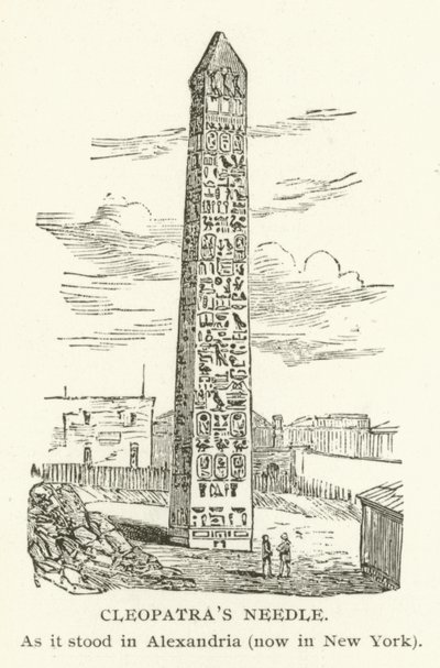 克利奥帕特拉斯针，现在在亚历山大，现在在纽约 作者 American School
