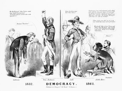 路易普朗公司1864年出版的民主 作者 美国学校