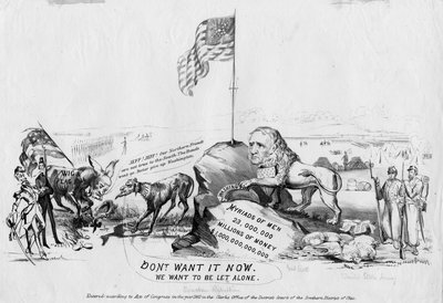 现在不想要它：我们希望独自一人，于1861年在俄亥俄州出版 作者 美国学校