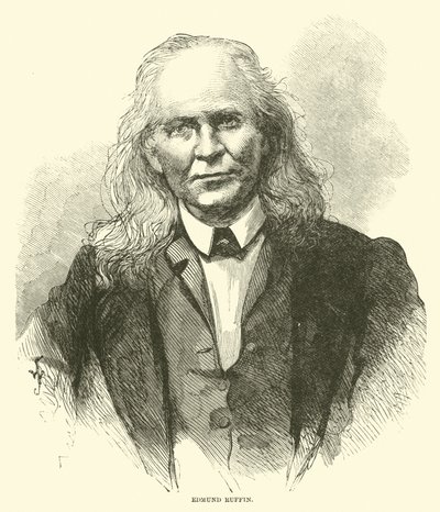 Edmund Ruffin，1865年4月 作者 美国学校