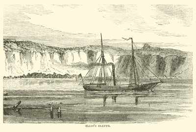 Elliss Bluffs，1862年5月 作者 美国学校
