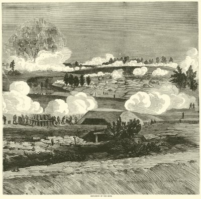 爆炸的矿山，1864年7月 作者 美国学校
