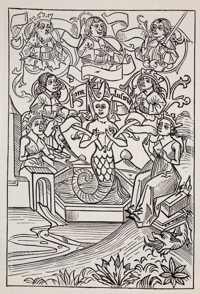 Fay Melusine，来自侏儒，法老，精灵和其他小人物的世界指南，作者：Thomas Keightley（1789-1872）出版于1880年 作者 美国学校