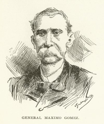 Maximo Gomez将军 作者 美国学校