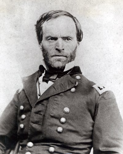 William Tecumseh Sherman将军（1820-91） 作者 美国学校