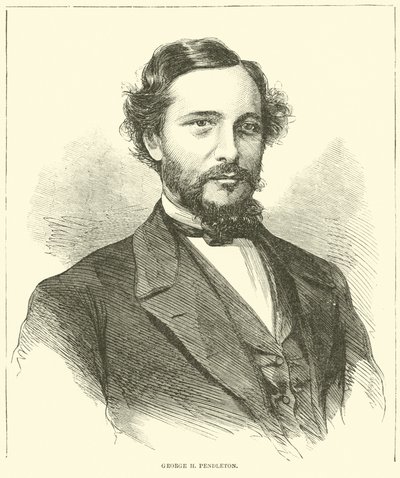 George H Pendleton，1864年11月 作者 美国学校