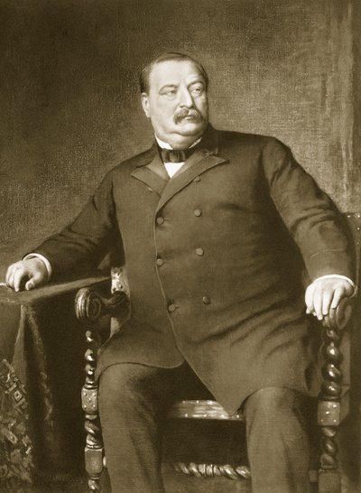 Grover Cleveland，美利坚合众国第22和第24任总统，酒吧。 1901年（照相凹版） 作者 美国学校