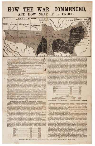 战争是如何开始的，以及它如何接近结束，1864年 作者 美国学校