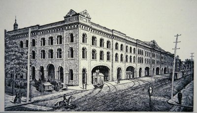 纽约市哈德逊河铁路终点站 作者 美国学校