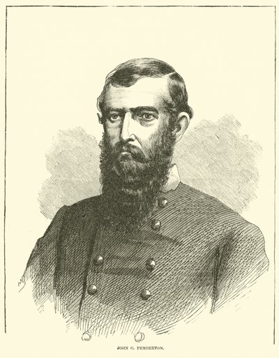 John C Pemberton，1863年5月 作者 美国学校