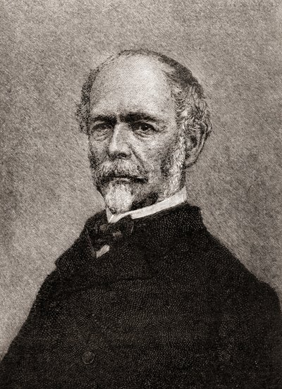 Joseph Eggleston Johnston，摘自《我们国家的历史》，1905 年出版（平版印刷） 作者 美国学校
