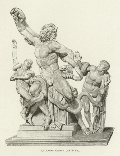 Laocoon集团，梵蒂冈 作者 美国学校