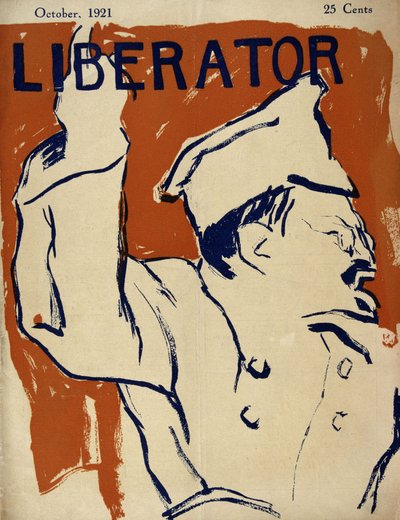 莱昂·托洛茨基（Trotsky）（1879-1940）——1921 年 10 月在“解放者”中 作者 美国学校