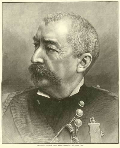 菲利普·亨利·谢里登中将，1883年11月1日，1864年5月 作者 美国学校