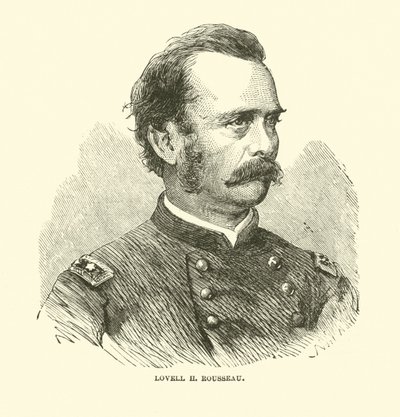Lovell H Rousseau，1864年9月 作者 美国学校