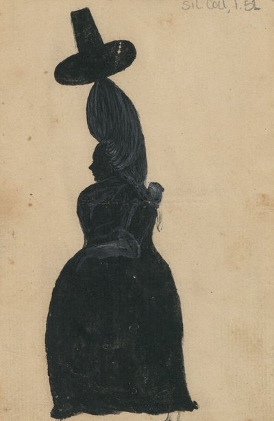 露西诺克斯，1790年（墨卡与中国白卡） 作者 美国学校