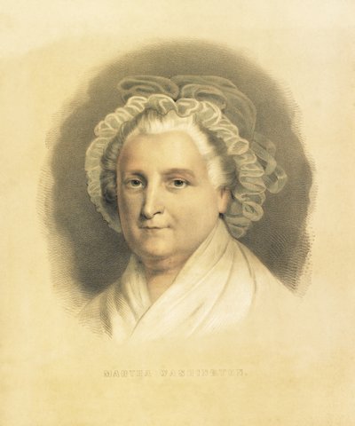 玛莎华盛顿，酒吧。 1857年 作者 美国学校