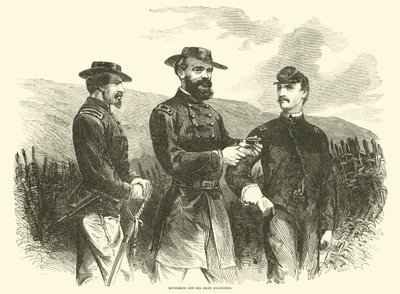 麦克弗森和他的首席工程师，1863年5月 作者 美国学校