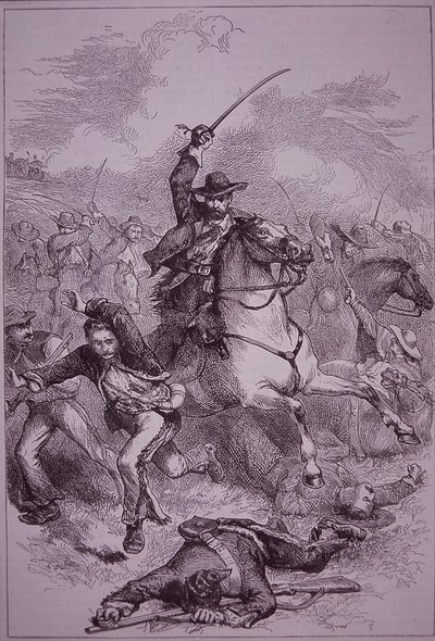 美墨战争（1846-48），布埃纳维斯塔战役 作者 美国学校
