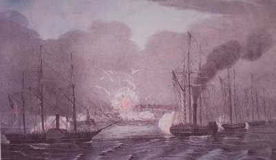 美墨战争（1846-48），美国海军轰炸韦拉克鲁斯 作者 美国学校