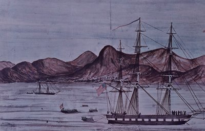 美墨战争（1846-48），美国海军在洛雷托登陆部队 作者 美国学校
