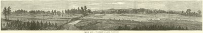 Mine Run，Warrens的最后一个位置，1863年11月 作者 美国学校