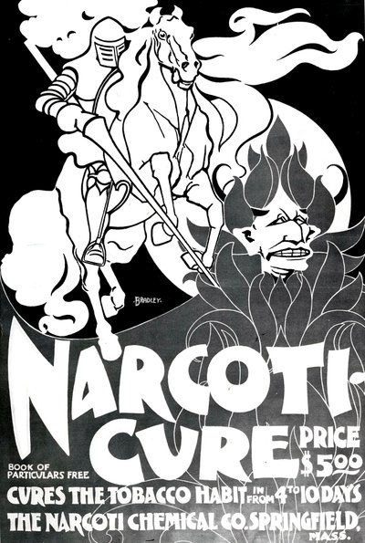 Narcotui-Cure，由William H. Bradley设计，1895年 作者 美国学校