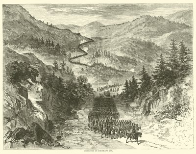 占领坎伯兰峡谷，1863年9月 作者 美国学校