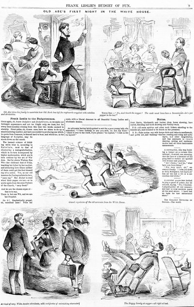 1880年，白宫老人的第一夜 作者 美国学校